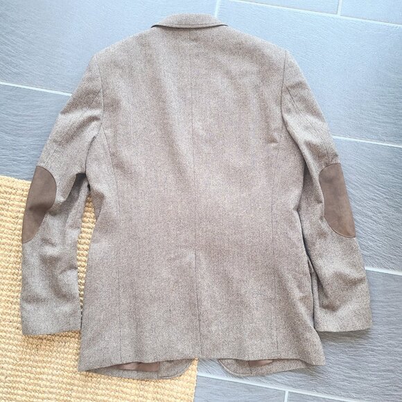 J. Crew Factory Brown Wool Thompson Blazer Men's Size 42L Style# F4386 - Picture 6 of 6